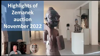 Highlights of Zemanek-Münster Tribal Art Auction 99 on November 12 2022)