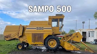 Два Sampo 500 з Фіндяндії. Готові до жнив! Знову зганяв у Польщу. Маю Massey Ferguson 240