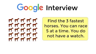 Solving A Classic Google Interview Logic Puzzle