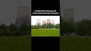 Electrifying Football Moment: Power Station Explosion Interrupts Match!