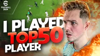 I PLAYED a TOP 50 PLAYER 😨 | eFootball 2024