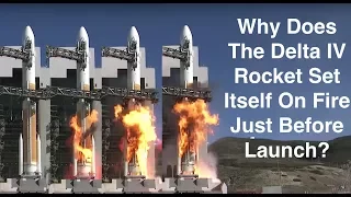 Explaining the Delta Rocket Fireball - Kerbal Space Program Doesn't Teach....