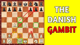 Chess Opening Tricks to WIN FAST : Center Game, DANISH GAMBIT Traps, Tactics & Ideas IN 7 CHAPTERS