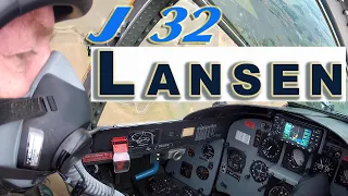 J 32 Lansen cockpit flight