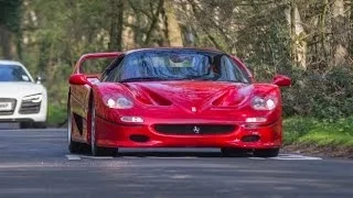 Ferrari F50 Pure V12 Sound - Tunnels + Ride + Chase | SCD Rides