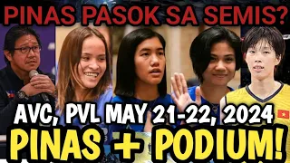 PVL LATEST UPDATE TODAY MAY 21-22, 2024! PINAS POSIBLE MAKAPAG SEMIS SA AVC 2024! CREAMLINE DAY 3!