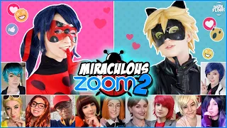 Miraculous Ladybug and Cat Noir Cosplay Video - The Zoom Class Part 2