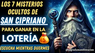 LOS 7 MISTERIOS OCULTOS DE SAN CIPRIANO🔮PARA GANAR EN LA LOTERÍA - SOÑAR CON LOS NÚMEROS DE SUERTE🍀💸