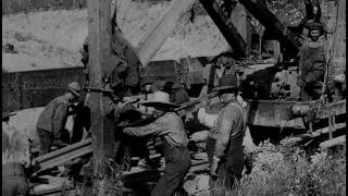 The Building of a Transcontinental Railway in Canada  (1910)