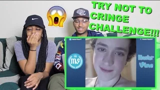 Couple Reacts : Try Not To Cringe Challenge!!!