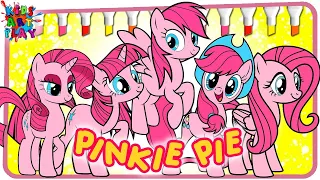 MLP My Little Pony All Ponies As Pinkie Pie Color Swap coloring pages