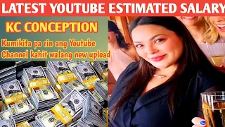 Anyare!Kristina KC Concepcion Latest Youtube Salary+Magkano ang Estimated Youtube Income?