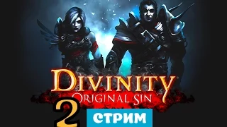 Кооп DIVINITY ORIGINAL SIN прохождение русский язык #2 с Диргом [Бык-предсказатель]