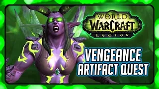WOW Legion ► Vengeance Demon Hunter Artifact Quest - The Aldrachi Warblades