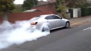 Pafffcio @ lexus IS 220d burnout