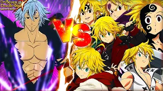 Using EVERY Meliodas from WORST to BEST vs ASSAULT MODE ESTAROSSA in Grand Cross!