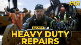 This is what Heavy Duty Mechanics do! Heavy Equipment Repairs - Service Call #61