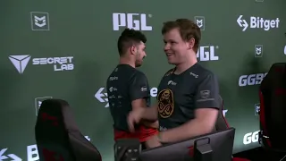 ENCE emotions after beat Heroic and qualification to champions stage