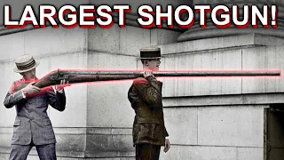 Largest Shotgun Ever! The Punt GUN!