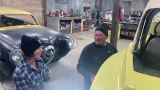 Full Custom Ian Roussel and His Wife Jamie Introduce You To Persephone 🌼Dune Buggy Break Repair!