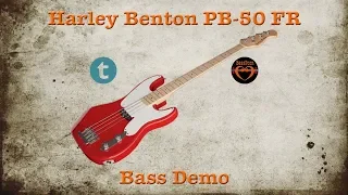 Harley Benton PB 50 FR - [Bass Demo]