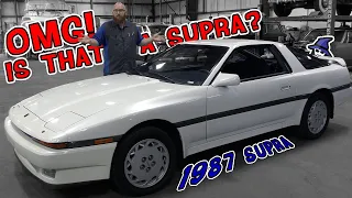 OMG! Is that a Supra in the CAR WIZARD's shop? Rare to see this reliable sports car in the shop