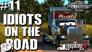 American Truck Simulator Multiplayer: Idiots on the Road | Random & Funny Moments | #11 😰