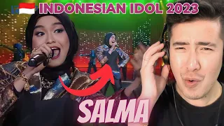 [REACTION] 🇮🇩 Salma - Just The Way You Are (Bruno Mars) | RESULT & REUNION | INDONESIAN IDOL 2023