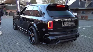 MANSORY Rolls Royce Cullinan Black Badge - Driving on the Road!