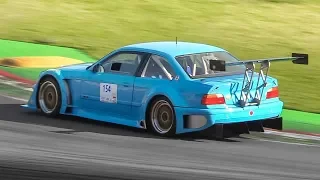 BMW M3 E36 Race Car at Imola Circuit + OnBoard & S50 N/A Straight-6 Engine Sound!