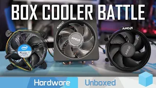 AMD's Wraith Coolers vs. Intel's Box Cooler