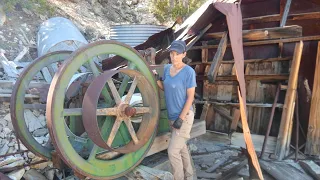 Huge Abandoned Mining Equipment - Underground Explore - Scenic Hike To Remote & Historic Location ⛏️