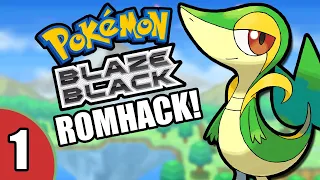 I Started A "New" Rom Hack!! Pokemon Blaze Black Begins!