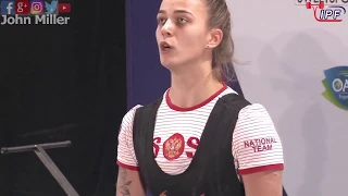 Daniela Kolesnik - 2nd Place 545kg Total - 57kg Class 2019 Womans IPF World Open