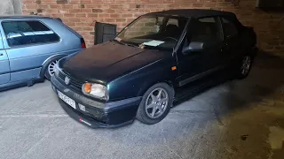 Empezamos con el vw golf cabrio mk3 a pasarlo a vr6