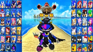 Sonic Dash - Reaper Metal Sonic vs All Bosses Zazz Eggman - All 47 Characters Unlocked