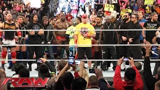 The Authority addresses the WWE roster: Raw, January 5, 2015