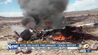 NTSB releases preliminary crash report