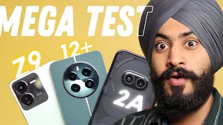 Best 5G Phone Under ₹20,000 | Nothing 2a vs iQOO Z9 vs Realme 12 Plus |