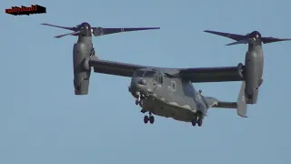 Awesome United States Air Force (USAF) CV22B Osprey Prestwick Airport 17/09/2020