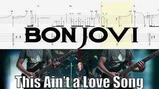 Bon Jovi - This Ain’t a Love Song Guitar Cover With Tab