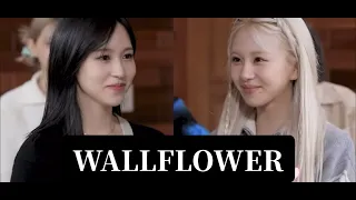 [ENG lyrics]TWICE MiChaeng-Wallflower(heart beats fast)