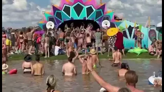 Epic moments at The La Lagoon at Esoteric Festival 2021 in Donald Victoria - Australia