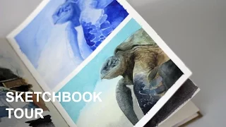 Watercolor Sketchbook Tour