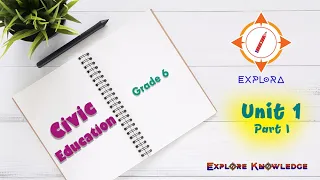 Civic Education | Grade 6 | English Medium | Unit 1 | Our School - Let Us Identify the School