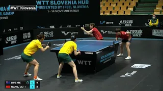 Liu Zangzi/Lee Minhyung vs Wang Yidi/Liu Weishan | WTT Contender Novo Mesto 2021 | WD | SF