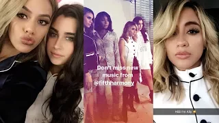 FIFTH HARMONY | INSTA/SNAP STORIES - August 24, 2017 (Part 1)