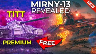 Mirny-13 with FREE TITT Rozanov (Obsidian) in World of Tanks