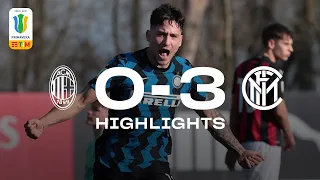 AC MILAN 0-3 INTER | PRIMAVERA HIGHLIGHTS | The #DerbyMilano week began in the best possible way  ⚫🔵