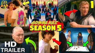 COBRA KAI SEASON 5 OFFICIAL TRAILER Full BREAKDOWN - ALL Hidden Clues + Easter Eggs (Part 1)